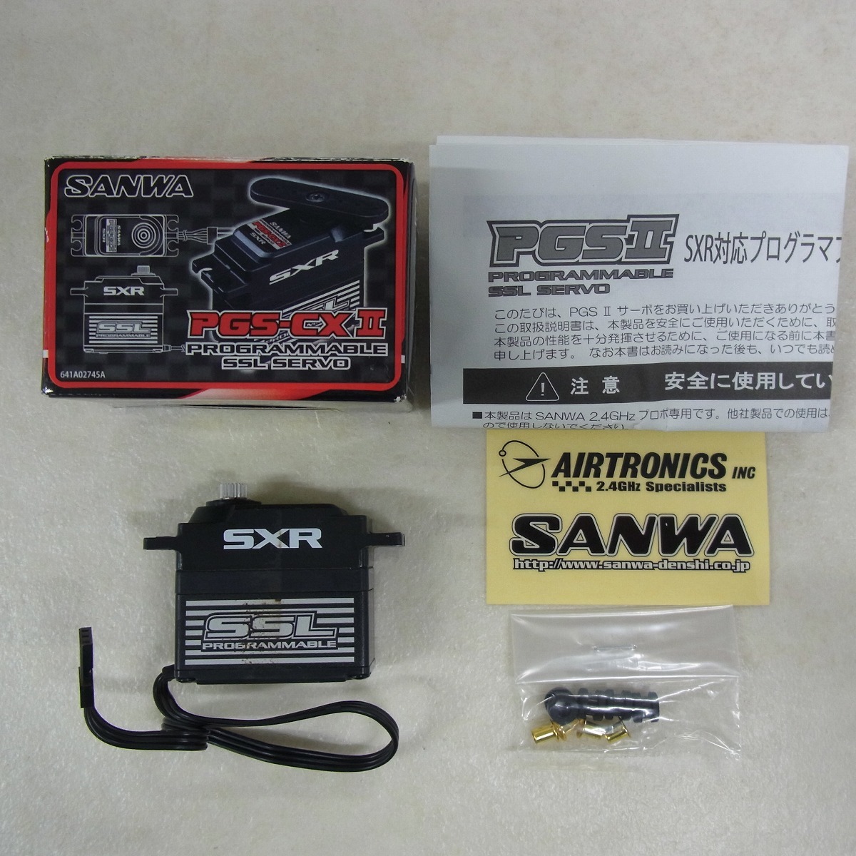SANWA サンワ PGS-XR II SSL対応 プログラマブルサーボ