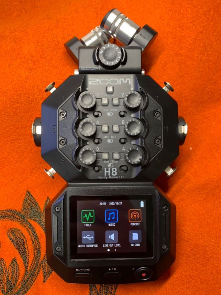 【目立った傷や汚れなし】Zoom H8 HANDY RECORDER ハンディーレコーダー の落札情報詳細 ヤフオク落札価格情報 オークフリー