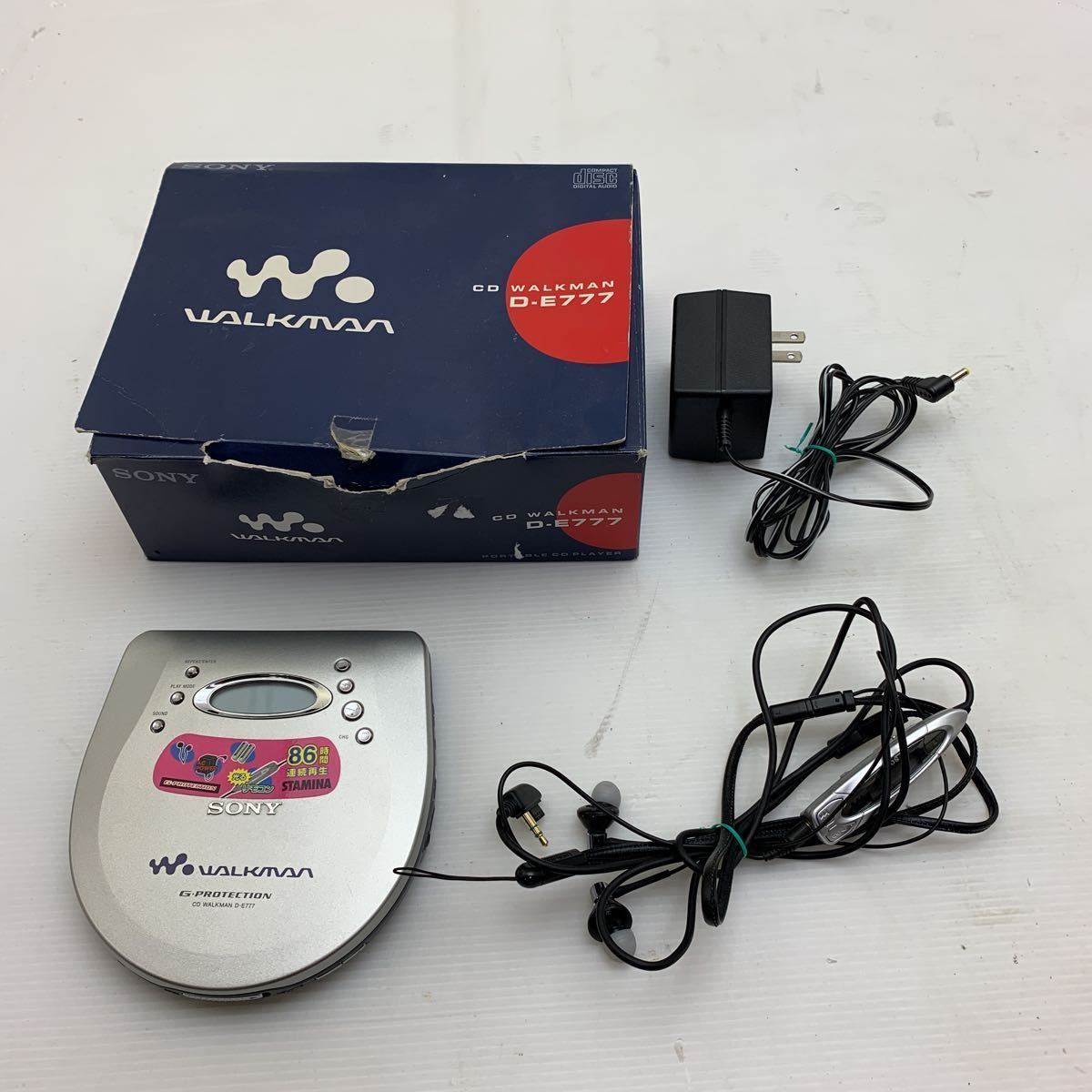 レア‼️ SONY CDウォークマン D-E777 箱付き WALKMAN 【公式通販】