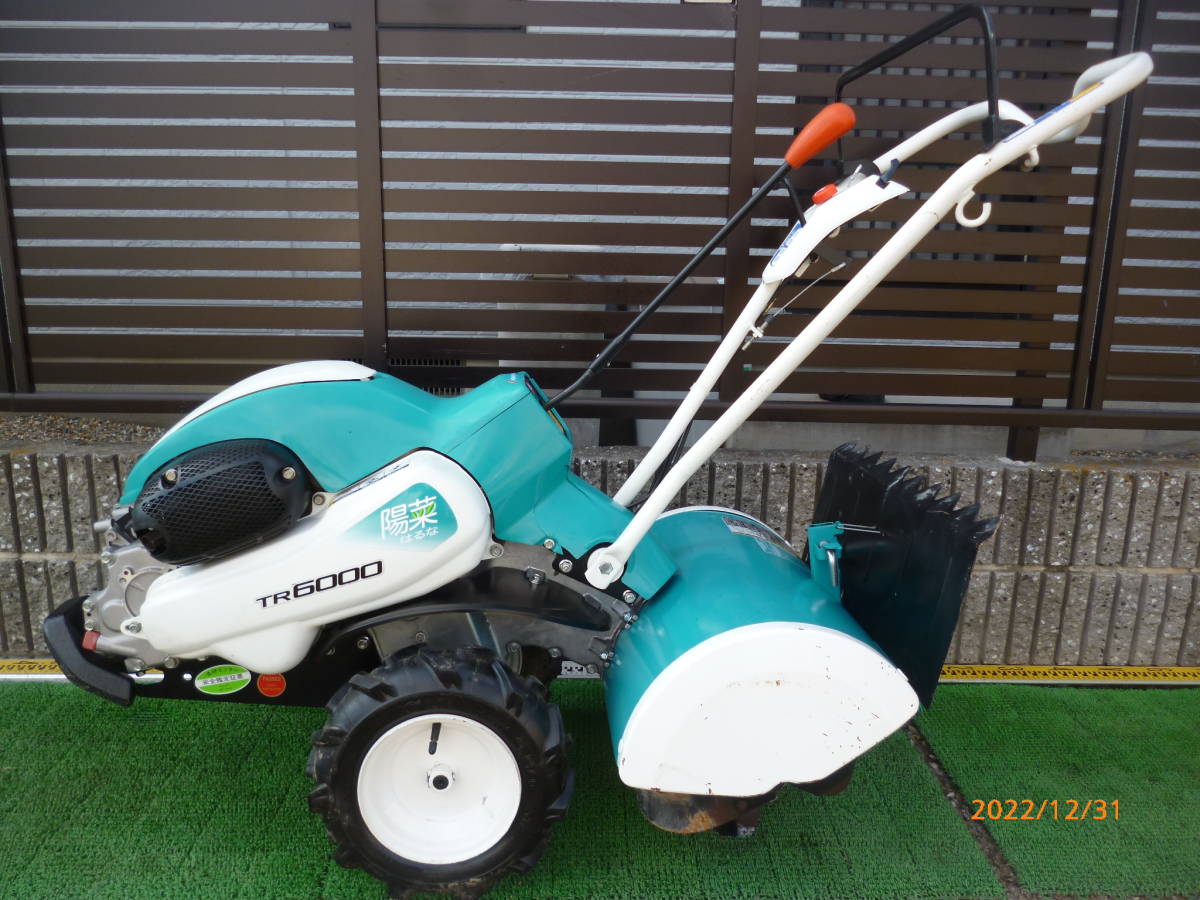 良品クボタ　TR6000耕運機 管理機　動作良好 農機具□管理機□クボタ□TR6000□動作OK☆陽菜・はるな☆ロータリー正