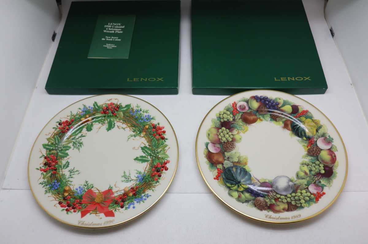 レノックス クリスマス イヤー プレート 2003年