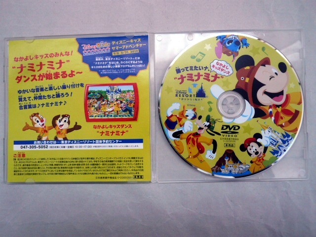 非売品 踊ってみたいな ナミナミナ ディズニー DVD ダンス（ナミナミナ  