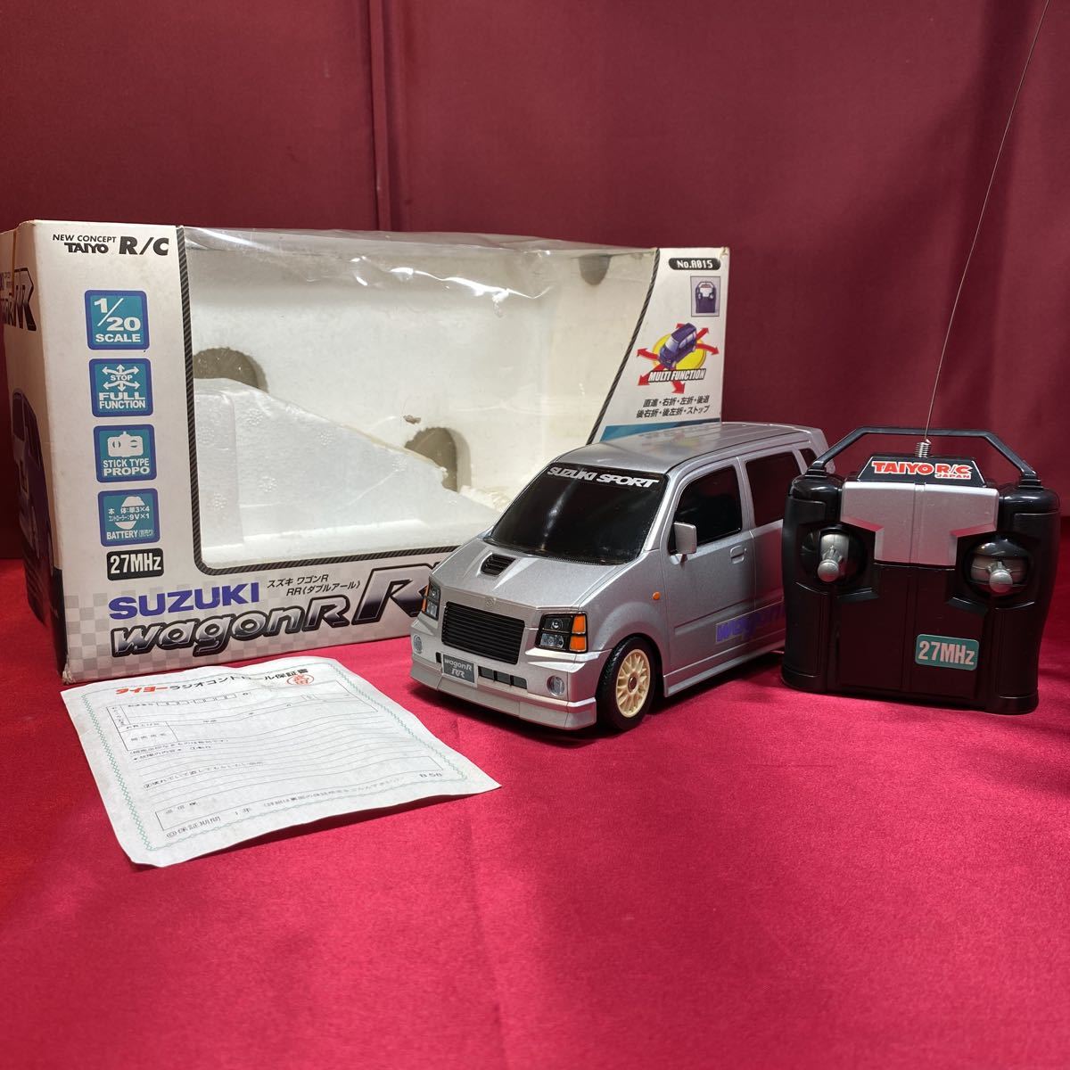 SUZUKI Wagon R RR 1/20 ラジコンカー（Suzuki Wagon R RR/RR