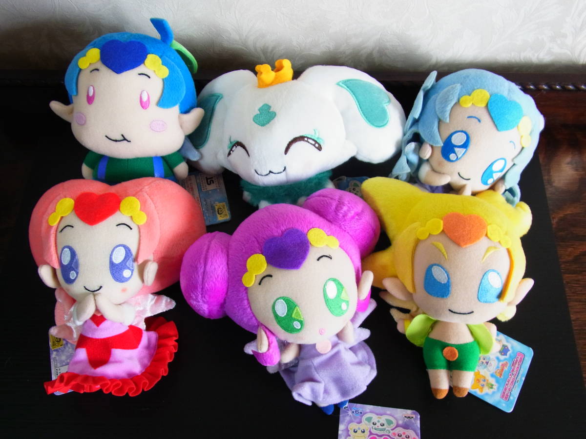 プリキュア ぬいぐるみ まとめ売り セット プレシャス メップル エル 等 プリキュア ぬいぐるみ まとめ売り セット プレシャス メップル