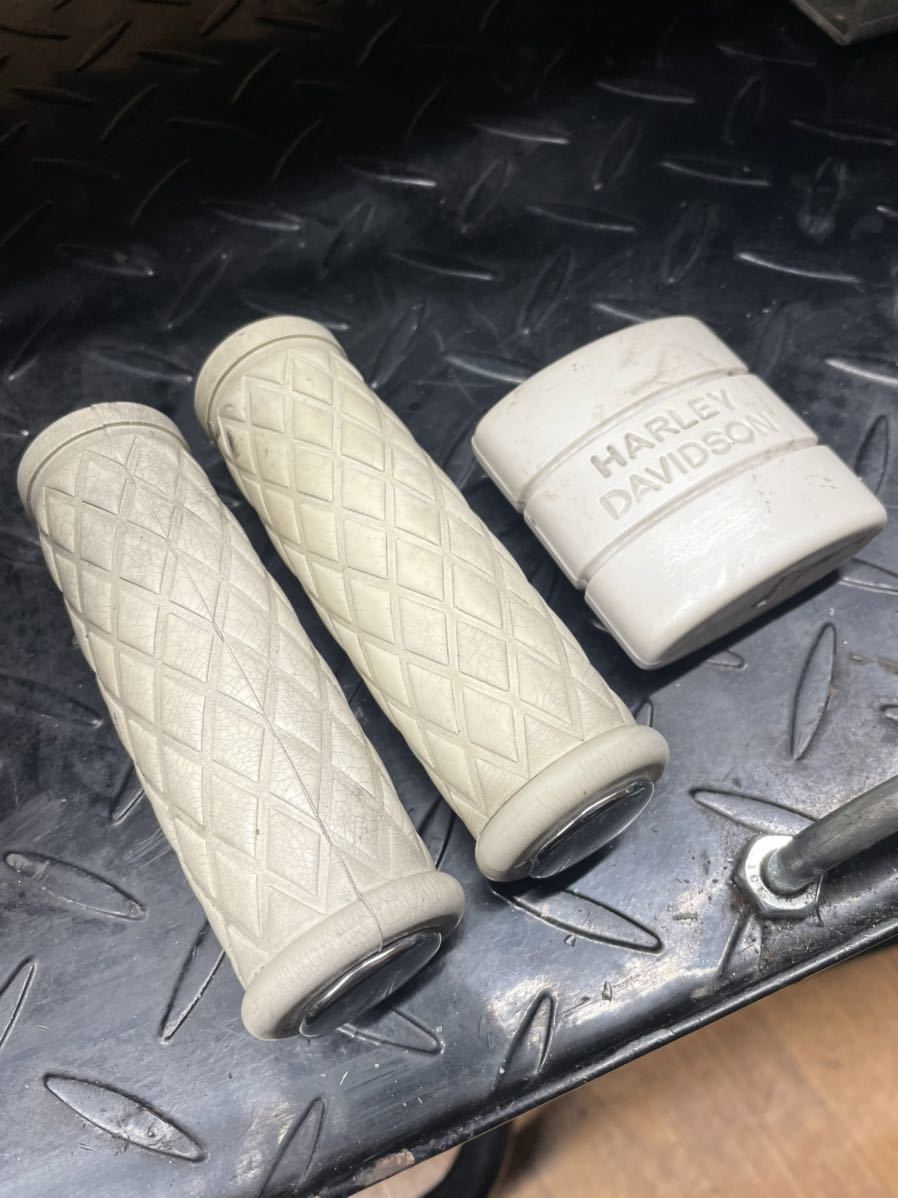 傷や汚れあり】ナイスモーターサイクル ハンドルグリップ グリップ