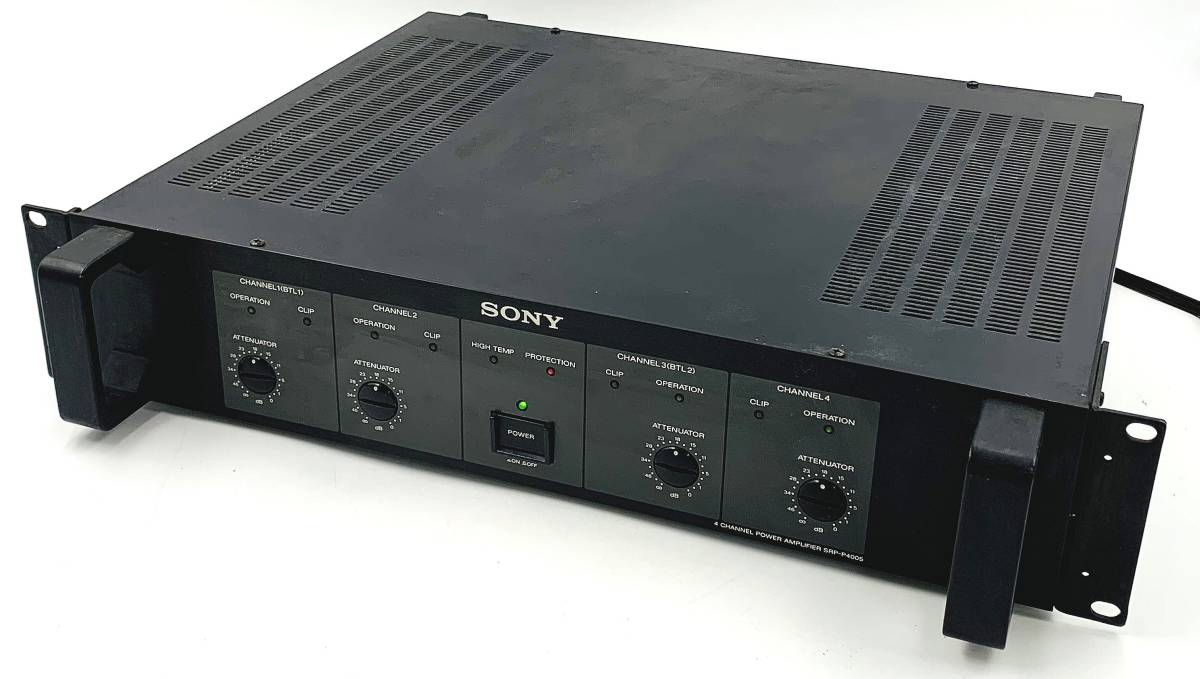 SRP-P4005 業務用パワーアンプ ジャンク