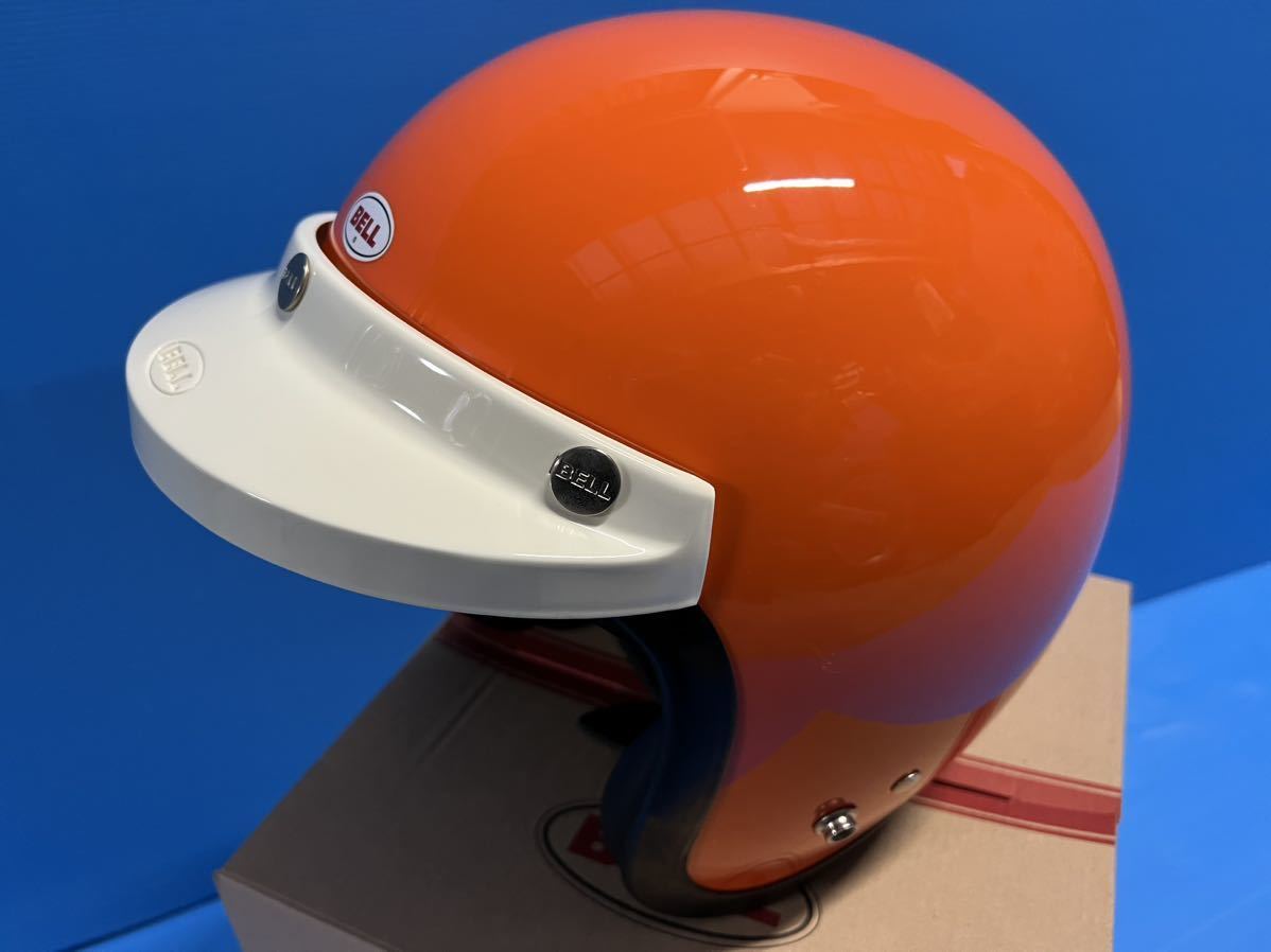 BELL ジェットヘルメット 500-TXJ オレンジ ベルBELL 500TX