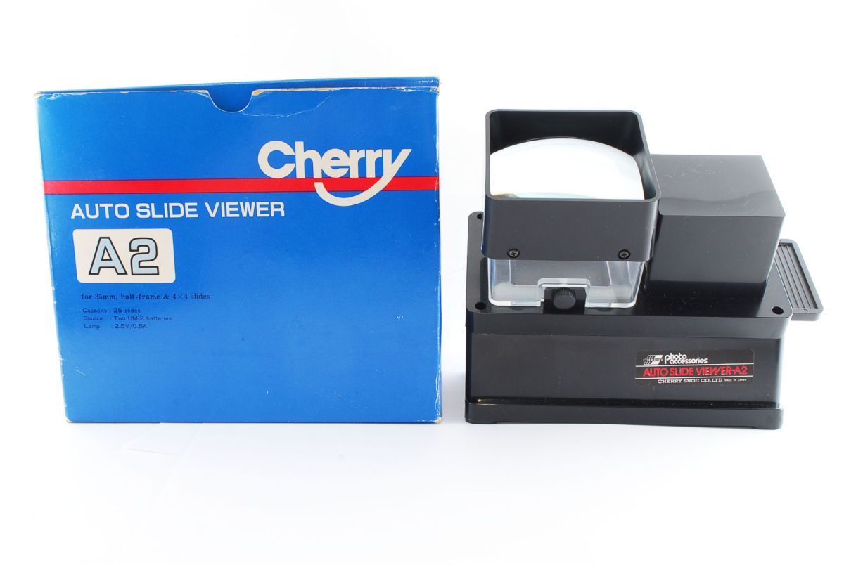【傷や汚れあり】s1633★Cherry AUTO SLIDE VIEWER チェリー オートスライドビューアー A2の落札情報詳細