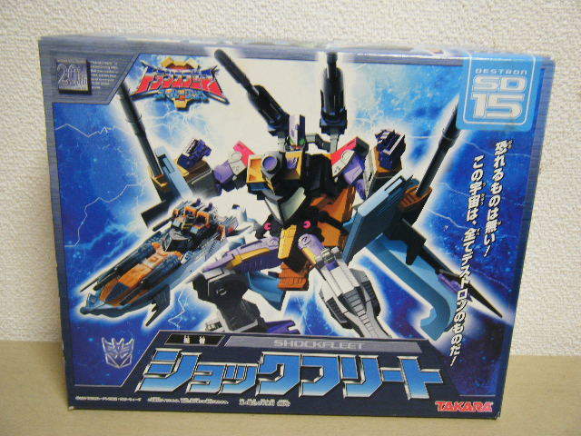 TF スーパーリンク SD15 ショックフリート 開封 トランスフォーマー タカラ タカラ トランスフォーマー スーパーリンク SD\u201015 ショックフリート SD