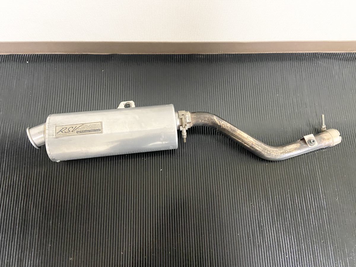 やや傷や汚れあり】DR250R ジェベル250XC RSV製マフラー