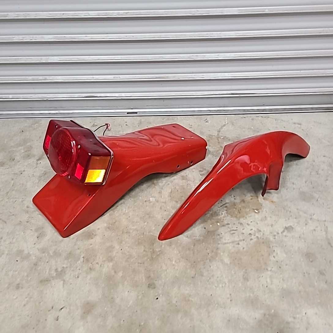 傷や汚れあり】ホーク CB250T FRP リアフェンダー FRP トンガリ
