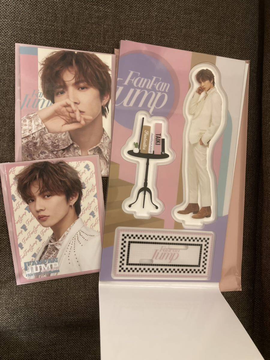 佐藤大樹 アクスタ FANTASTICS佐藤大樹 中島颯太非売品トレカ FC