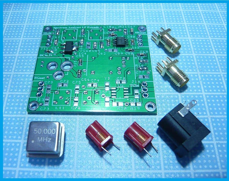 【未使用に近い】X635K_ RJX601 RTL-SDR 用 50MHz -up Converter kit LW-BC-HF受信 ...