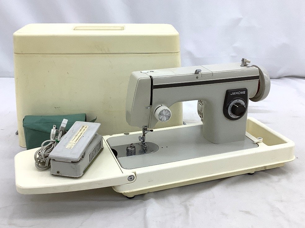 ジャンク品 ジャノメ ミシン レトロ 昭和レトロ ビンデージ 裁縫 