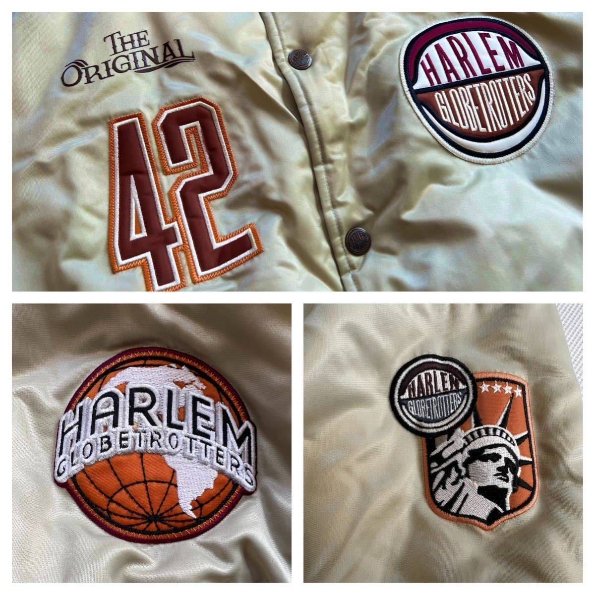 傷や汚れあり】【PLATINUM FUBU】Harlem GLOBETROTTERS プラチナフブ