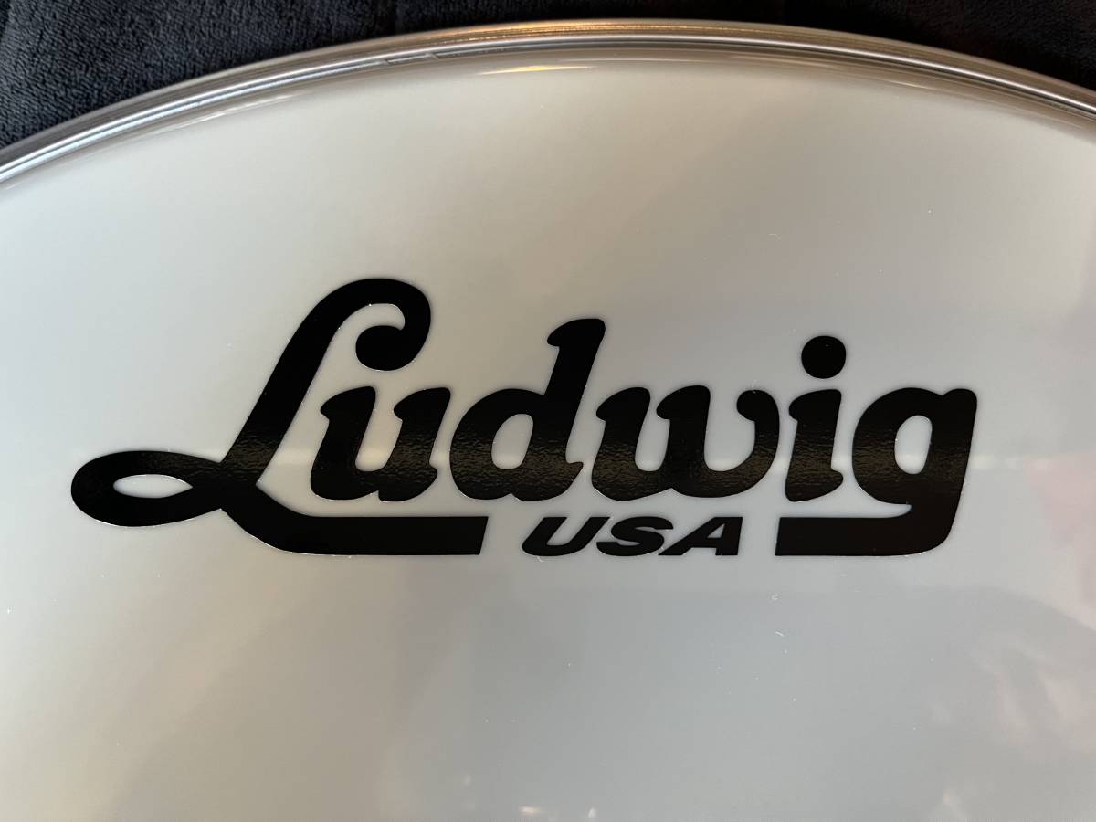 未使用】Ludwig(ラディック) バスドラム用フロントヘッド 