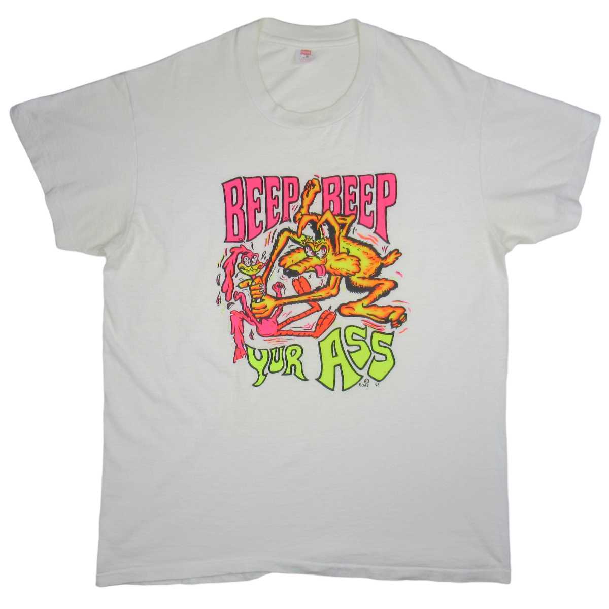 やや傷や汚れあり】コヨーテ ロードランナー Tシャツ ローチ エドロス 
