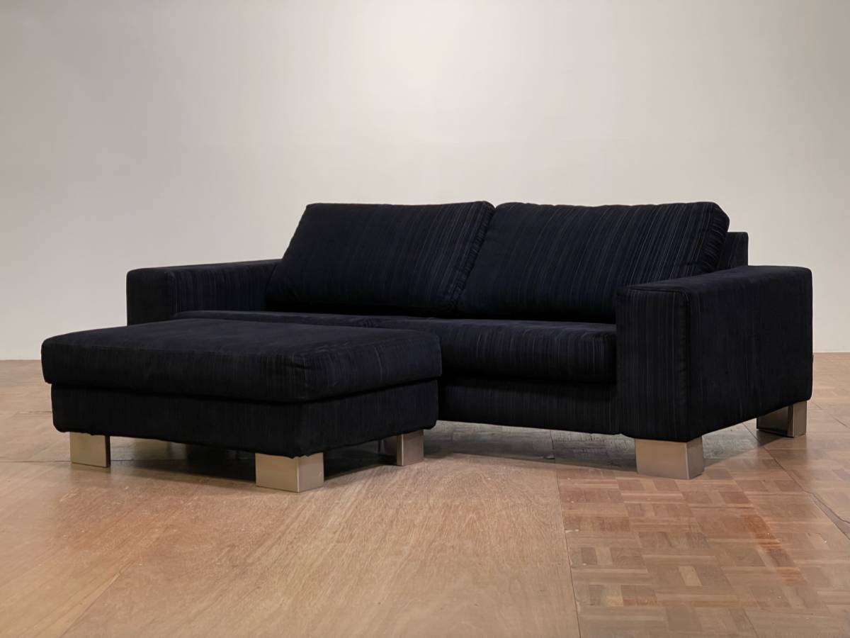 2つセット北欧家具Boconcept(ボーコンセプト) オットマン（ボー