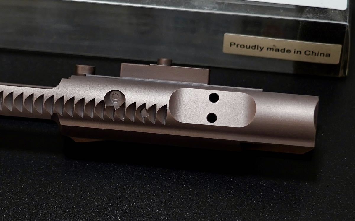 未使用】Guns Modify ステンレスボルトキャリア（ガスポート穴あけ加工