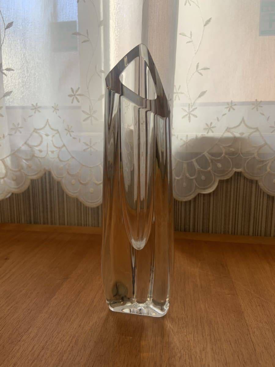 美品】Baccarat バカラ ローズフラワーベース 花瓶 大型サイズ 【公式