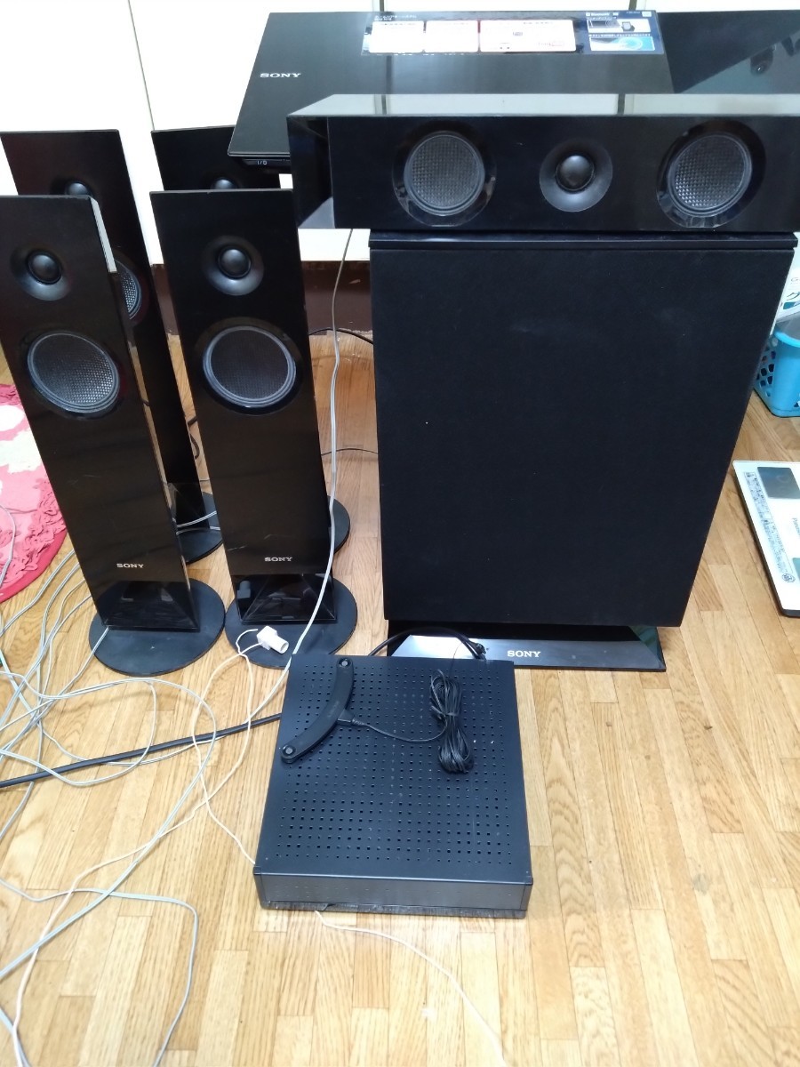 SONY SA-ST7 SA-WST7 ホームシアターシステム サウンドバー ソニー サウンドバーホームシアタースピーカー SA-ST7 .SA-WST7