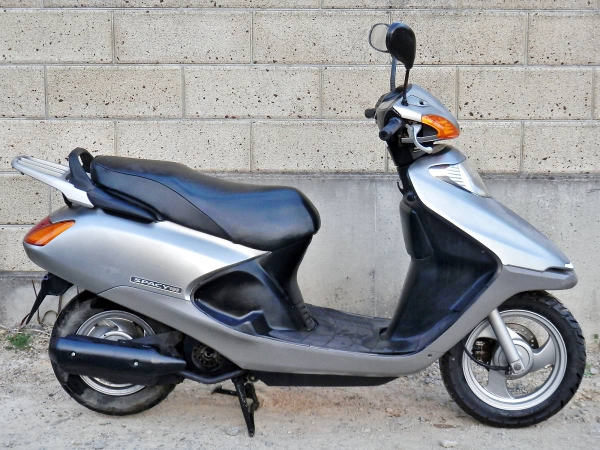 動画有り HONDA スペイシー 100 原付2種 100cc グリップヒーター