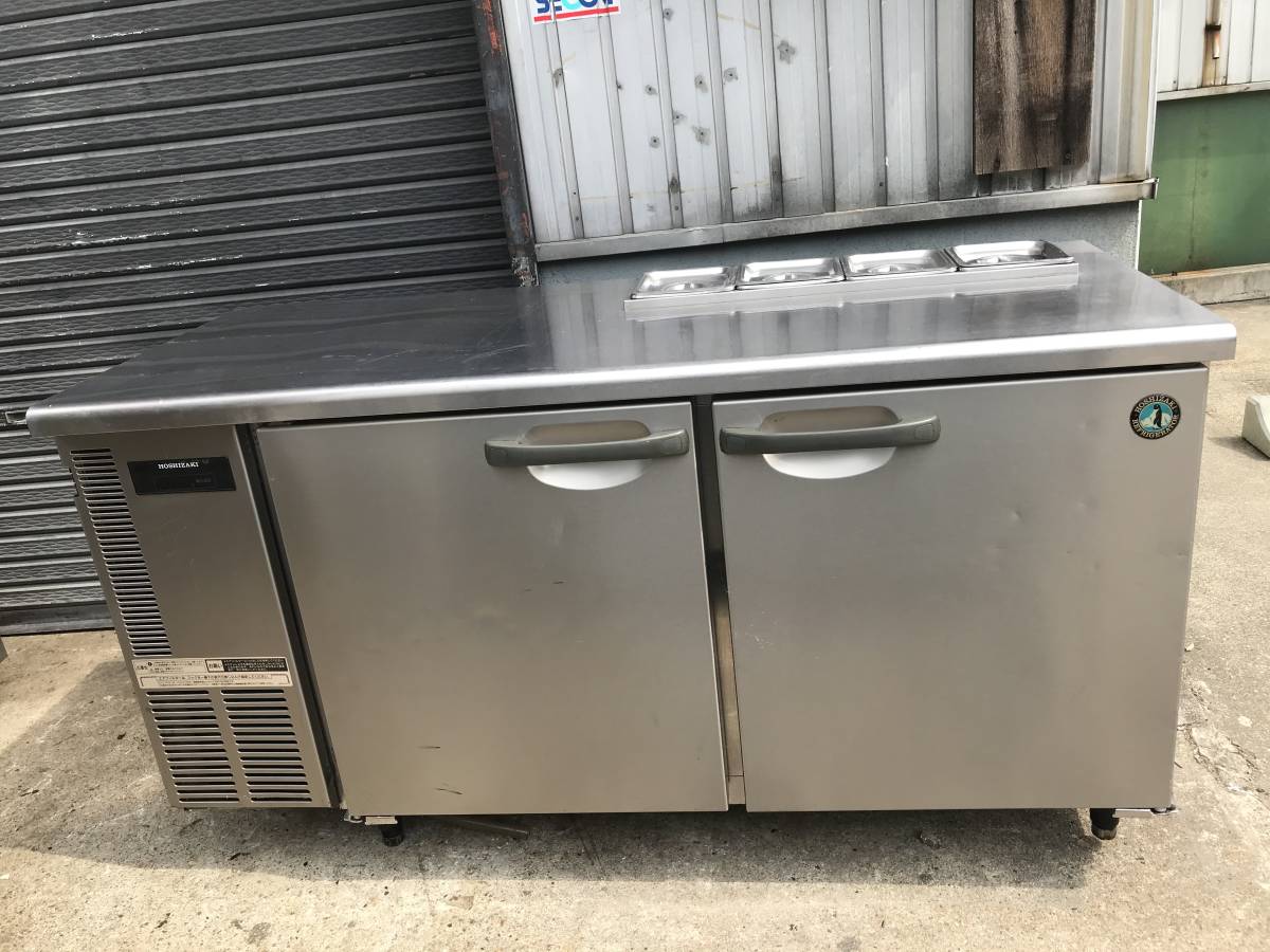 山口)ホシザキ　テーブル型冷蔵庫　RT-150SNE　329L　2008年製 ◆BIZ0832FCY KJ28B やや傷や汚れあり】ホシザキ 業務用 テーブル形冷蔵庫 RT-150SNE-H