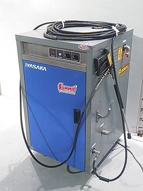 温水高圧洗浄機 初田工業 HCA-3000SA-TP1 実働美品 中古 200V/50Hz