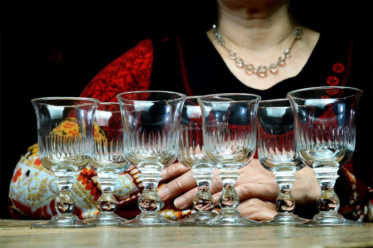 博物館級レア☆Baccaratオールドバカラ鳳凰のガラスポット＊蓋物