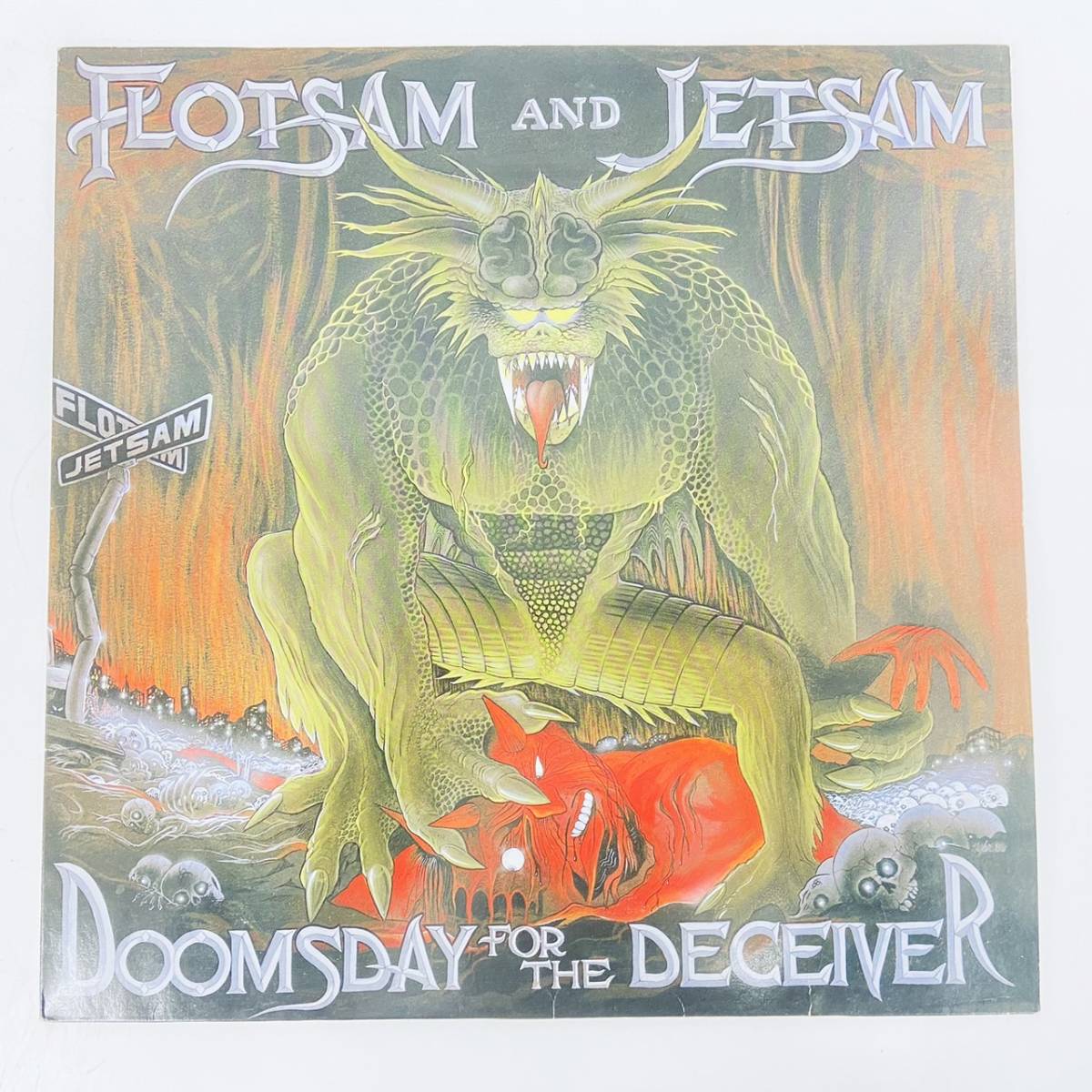 【傷や汚れあり】FLOTSAM AND JETSAM フロットサム・アンド・ジェットサム DOOMSDAY FOR THE DECEIVER