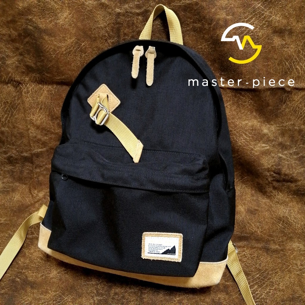 希少】master-piece × Harristweed リュック バッグ 