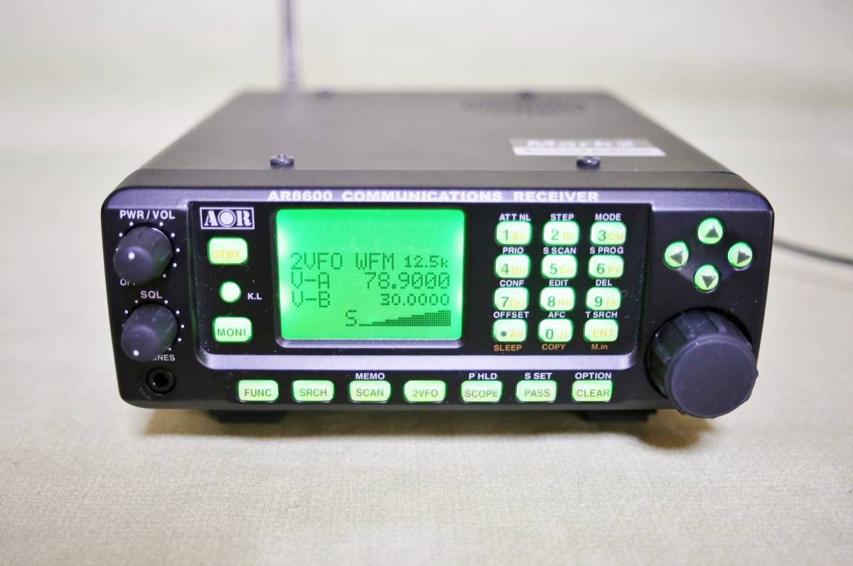 AR8600MARK2 未使用品 デスクトップレシーバー 広帯域受信機