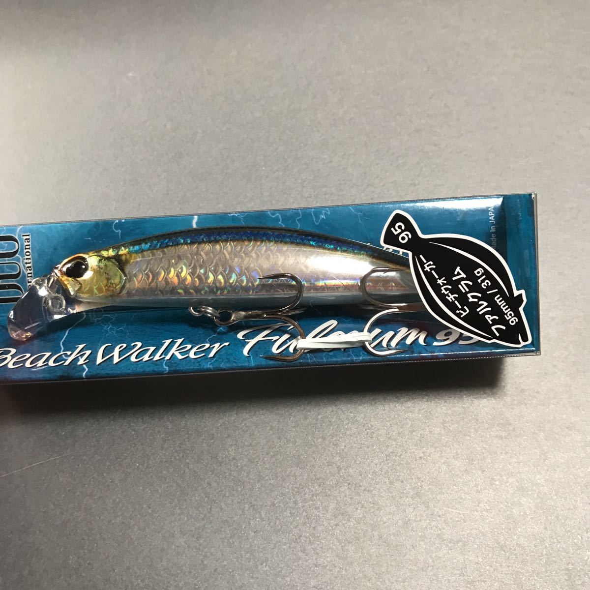 Señuelo Minnow Duo Fulcrum 95 S / AQA0063 Hirame Gold - Tienda de