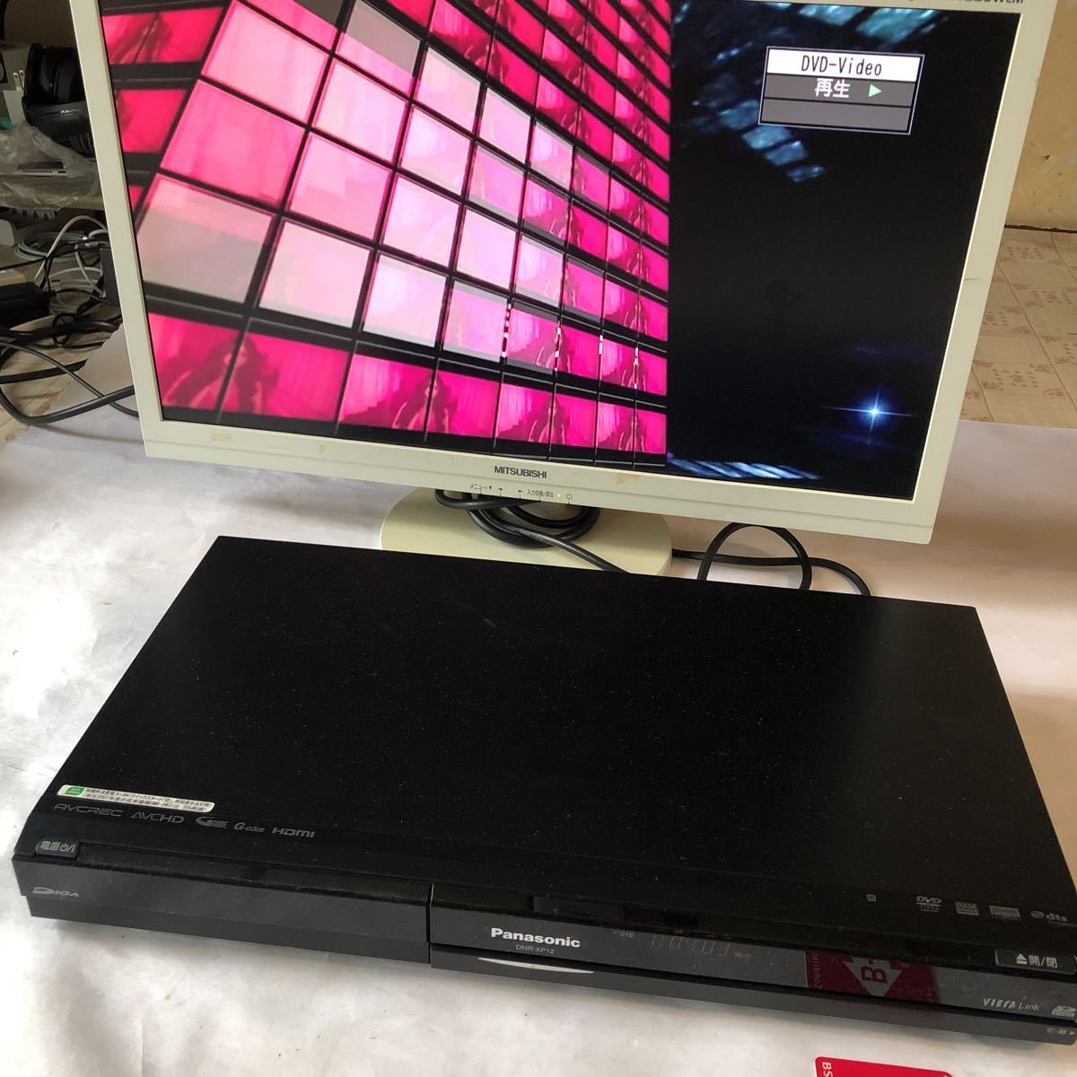 Panasonic HDD内蔵 DVDレコーダー DMR-XP12 Amazon | パナソニック DMR-XP12 DIGA HDC搭載ハイビジョンDVD