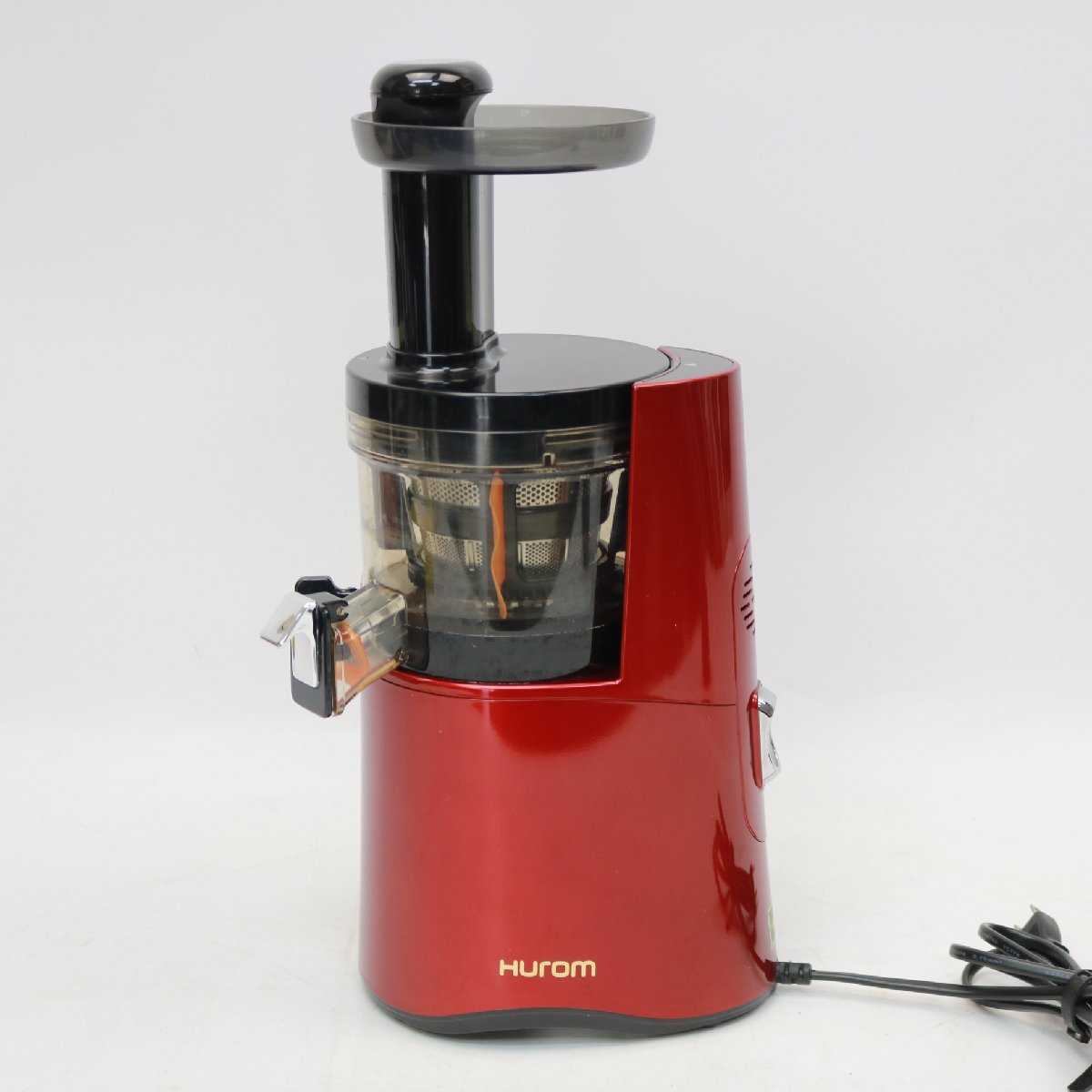 未使用品】ヒューロム スロージューサー HY-FR11 フェラーリレッド