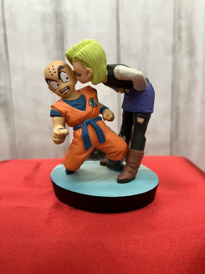 ☆　ドラカプ　ドラゴンボールカプセル　ドラゴンボールフィギュア　クリリン　18号 18号&クリリン ドラカプ ドラゴンボールカプセル フィギュア