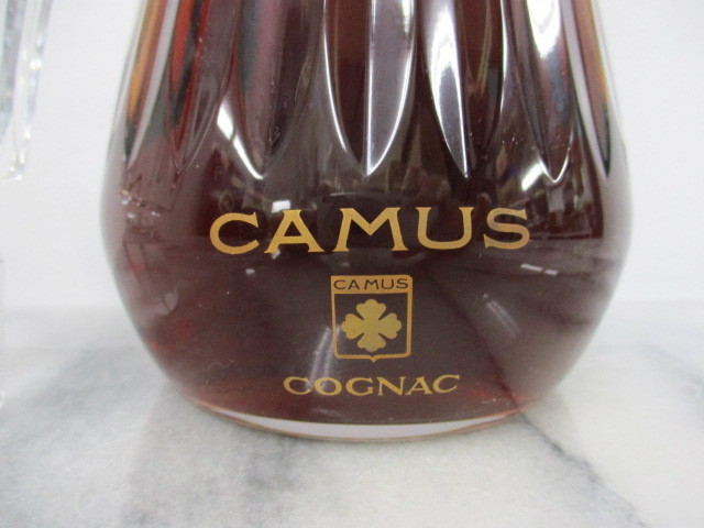 バカラ アンティーク デキャンタ コニャック カミュ やや傷や汚れあり