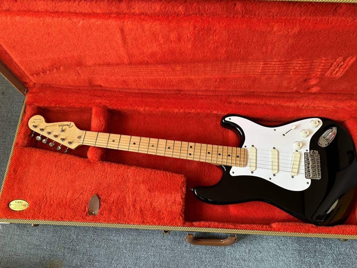 苫小牧バナナ】Fender USA Eric Clapton stratocaster BLACKIE Lace