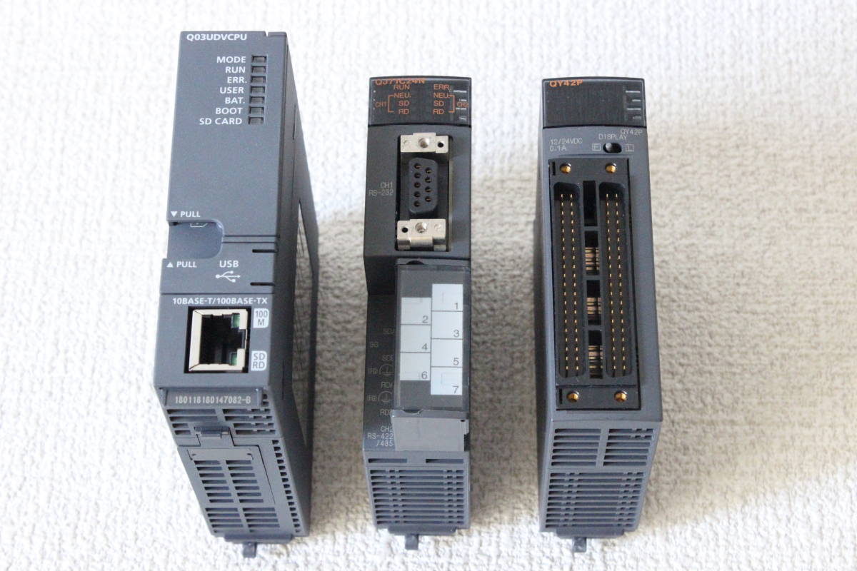 三菱電機 Q03UDVCPU シーケンサ MELSEC-Qシリーズ CPU ユニバーサル