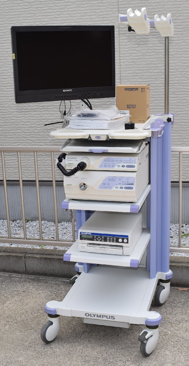 中古】内視鏡 オリンパス EVIS LUCERA（CV-260/CLV-260）中古の落札 ...