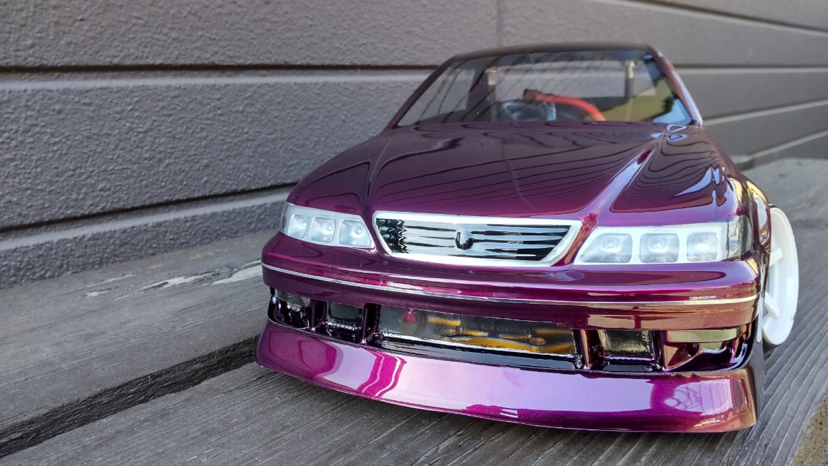 RC-art jzx100マークII 表塗り キャンディレッド RC-art jzx100マークII 表塗り キャンディレッド（SHOWUPの新着