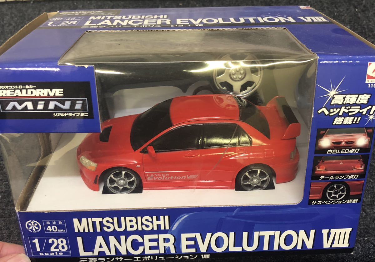 未使用に近い】□□□ 超美品 ランエボ8 ラジコン 未使用品 □□□ の