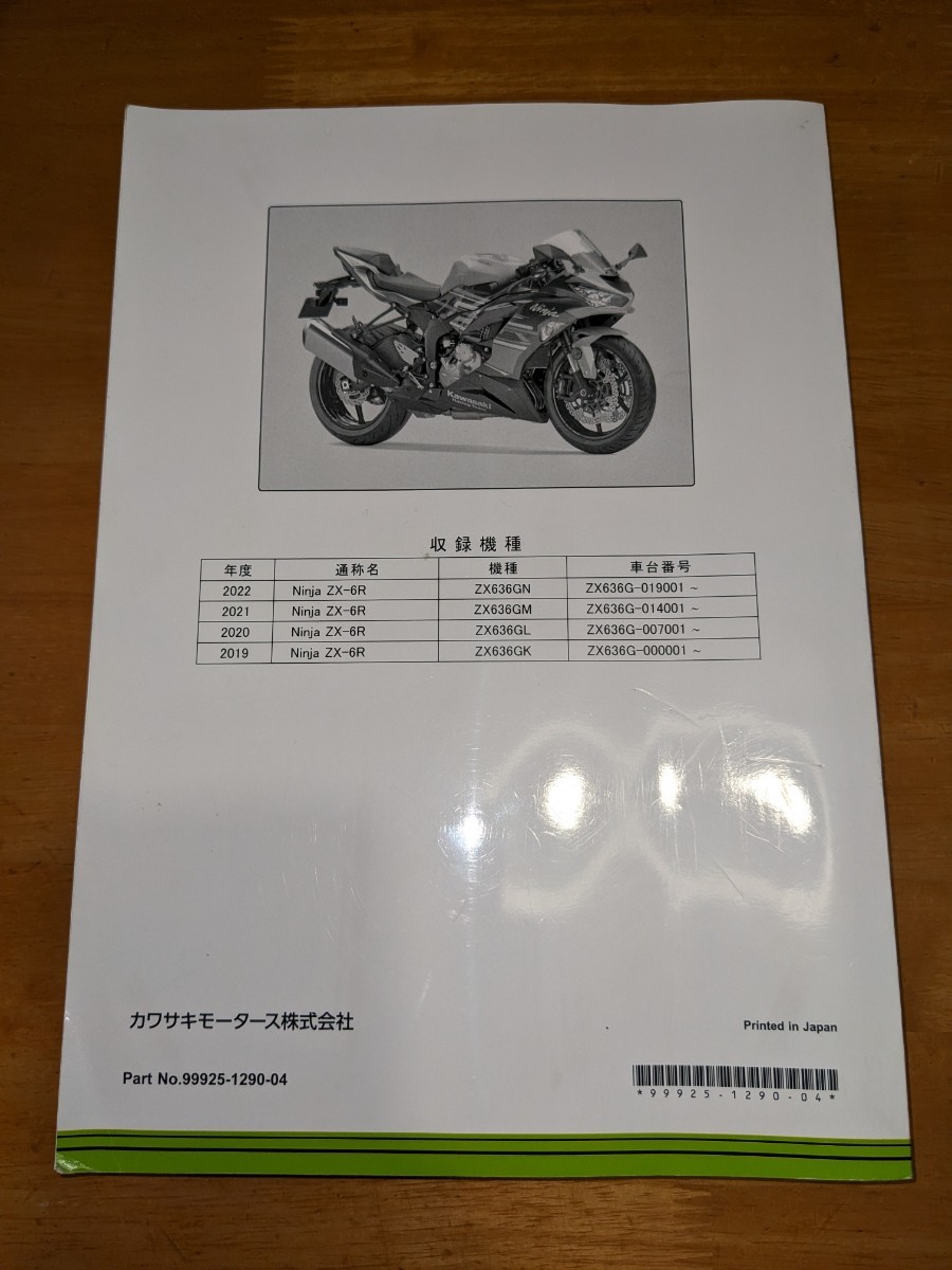 ZX-6R (2019〜) サービスマニュアル ZX-6R サービスマニュアル Service