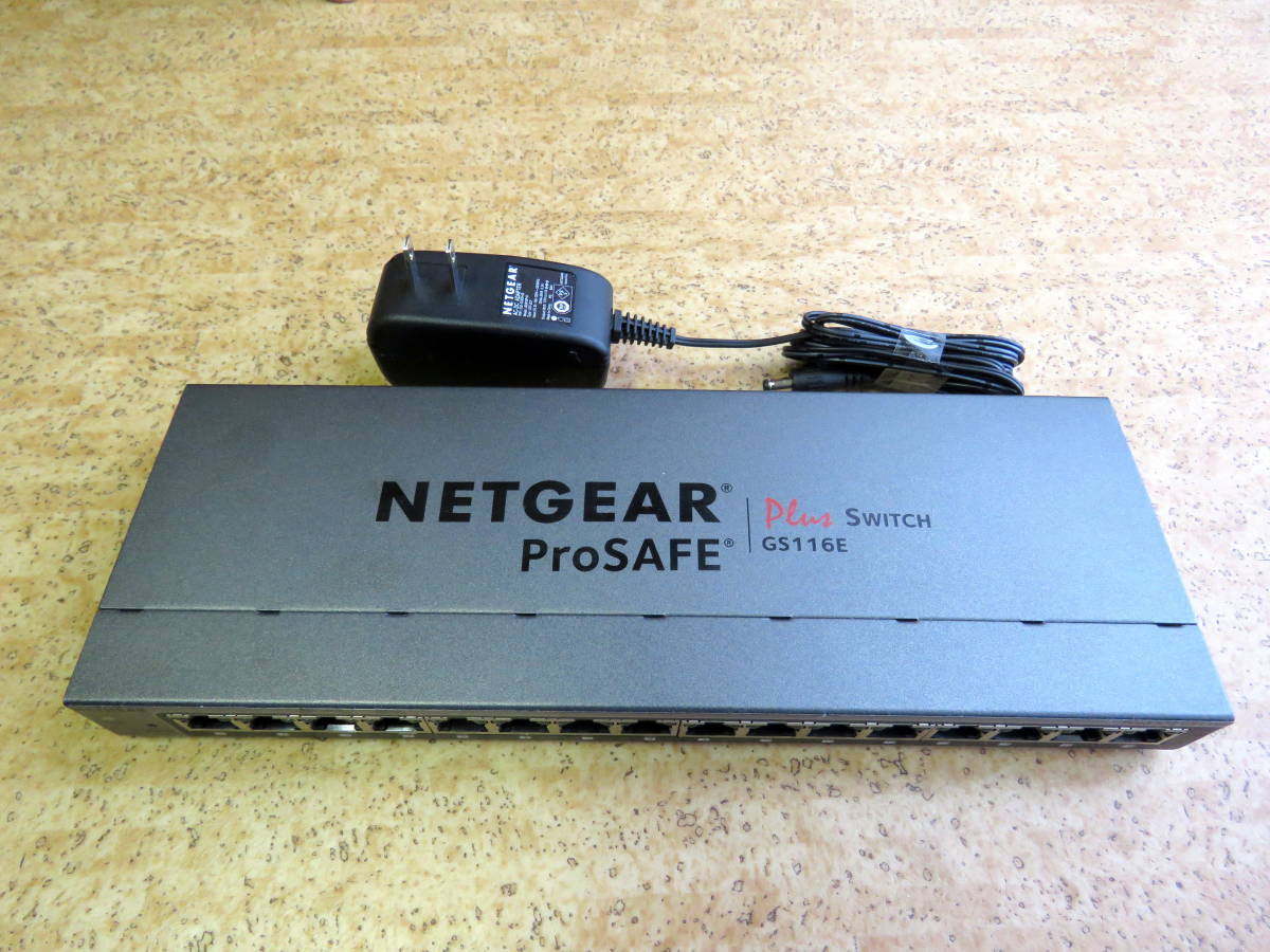ProSAFE GS116Ev2 ★ Plus Switch 16Port Gigabit