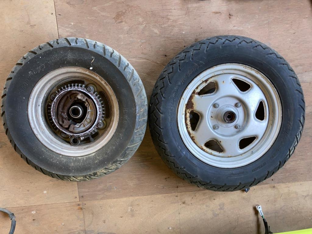 フュージョン 純正ホイール 希少 ホンダ フュージョン2型SE 純正