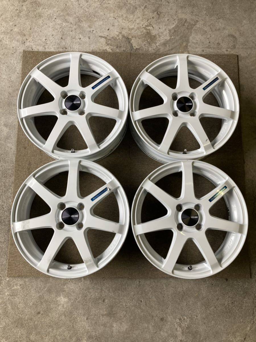 エンケイ PF07 17インチ 7.5J ＋42 4穴 PCD100 2 本 【公式通販】