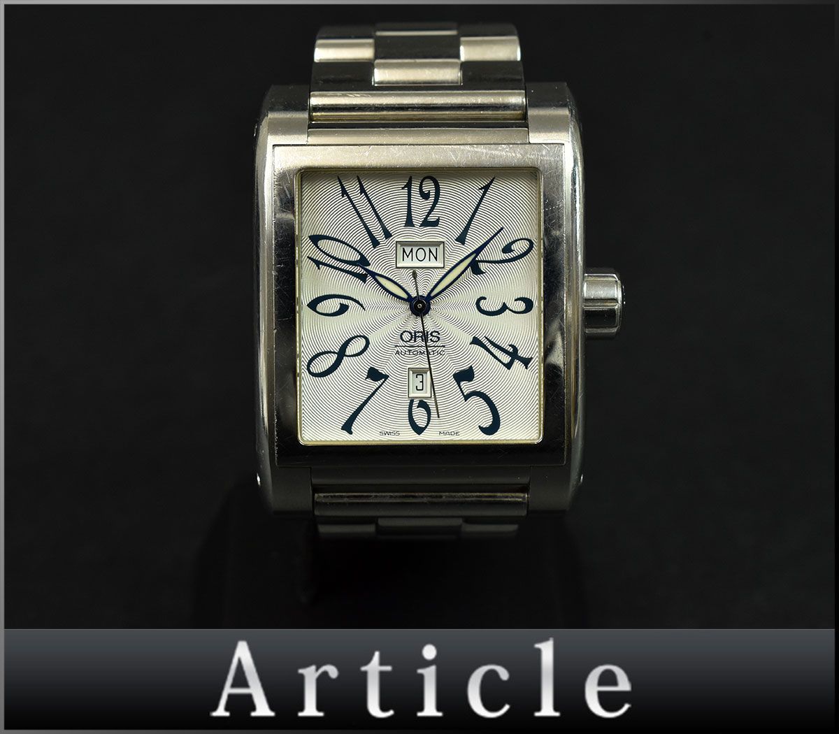 ORIS オリス レクタンギュラー デイデイト ORIS レクタンギュラー