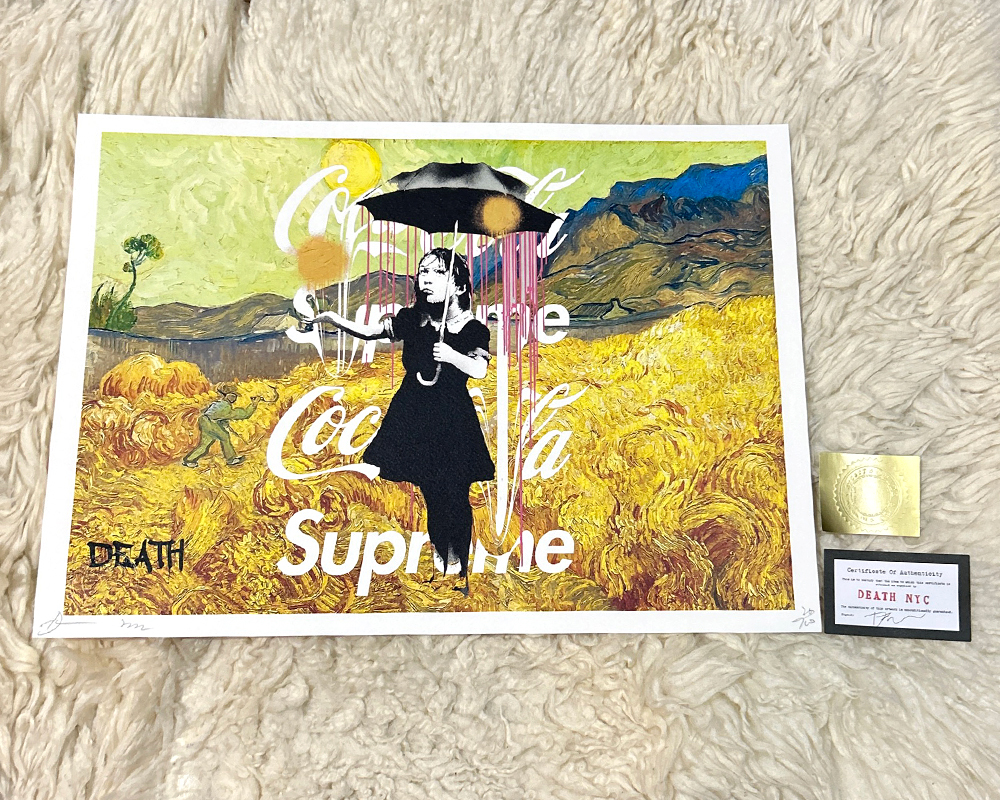 SOLD完売！  DEATHNYC  世界限定100枚 バンクシー バーバリー SOLD完売！ DEATHNYC 世界限定100枚 バンクシー バーバリー 美術品