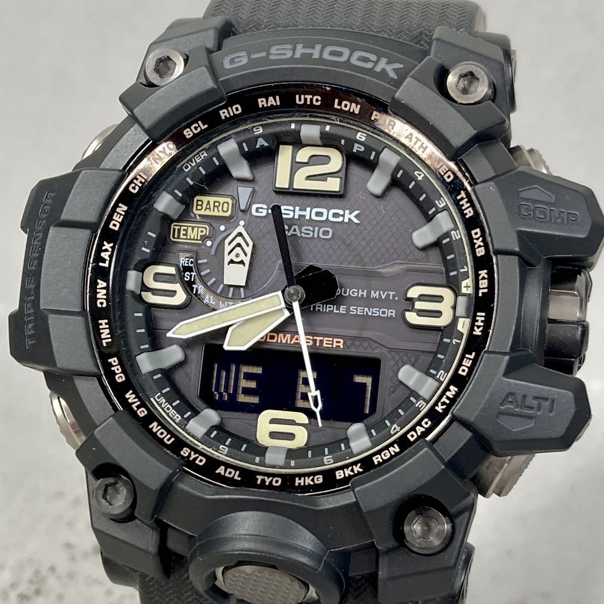 G-SHOCK マッドマスター GWG-1000 タフソーラーとサファイアガラス 時計