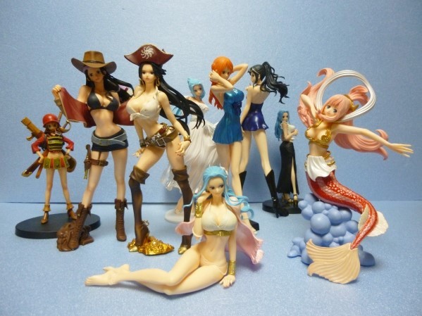 ONEPIECE ワンピースフィギュア まとめ売り ６点セット④ Mighty Jaxx ONE PIECE ワンピース 第四弾 半骨分 フィギュア 6